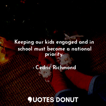 Keeping our kids engaged and in school must become a national priority.